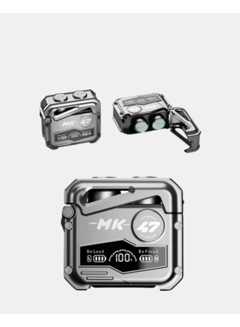 Kablosuz Spor Kulaklık – Düşük Gecikmeli Oyun Modu, Powerbank Şarj Kutusu