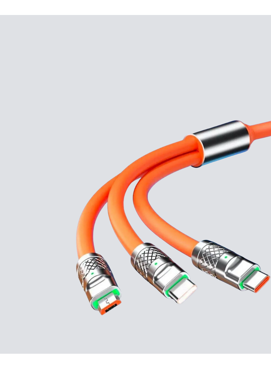 Hızlı Şarj Uyumlu Şarj Kablosu – Esnek Yapı, Güçlü Bağlantı, Yüksek Performans