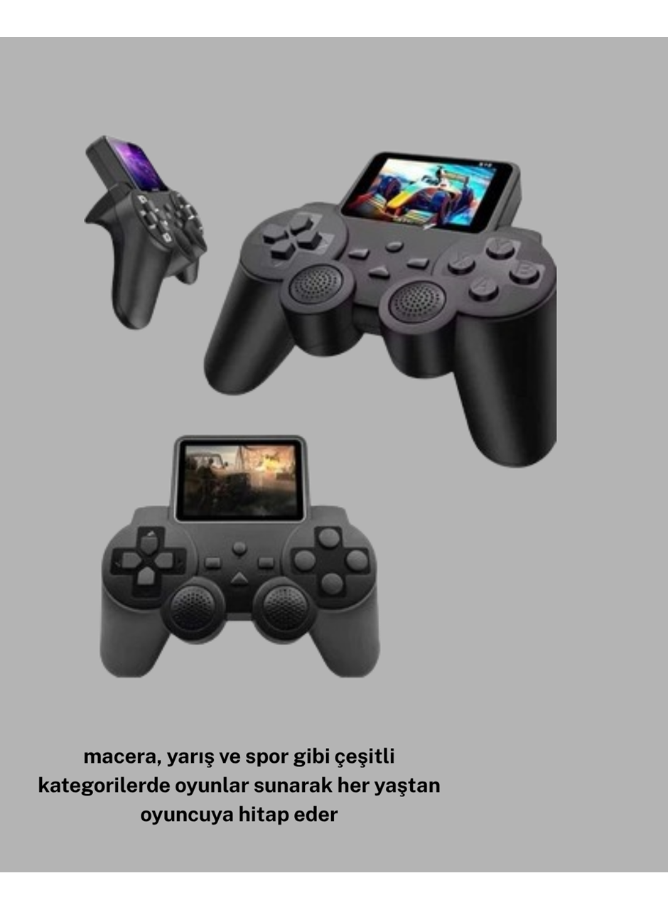 Atari S10 Retro Oyun Konsolu – 520 Nostaljik Oyun, TV Bağlantılı, Şarjlı ve Taşınabilir