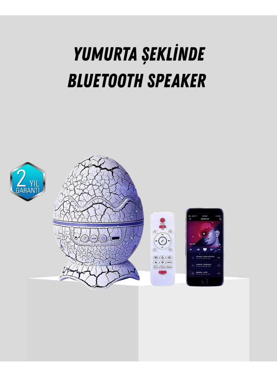 Dinozor Yumurta Gece Lambası Projektör – 14 Renk Seçeneği