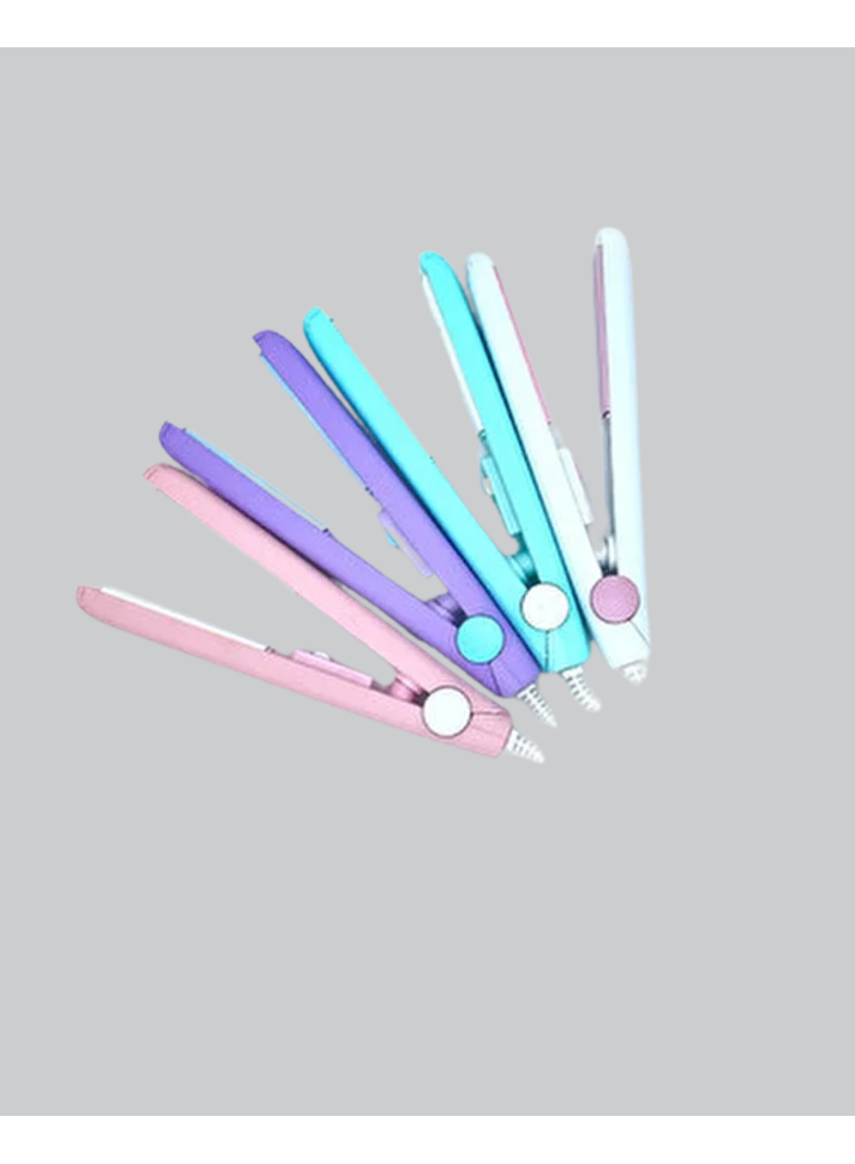 Mini Seramik Saç Düzleştirici – Kompakt Boy, 180°C Hızlı Isınma, Seyahat Tipi