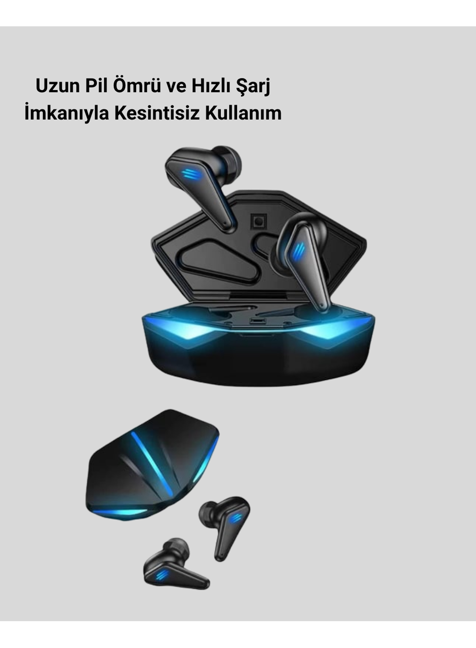 Profesyonel Bluetooth 5.0 Kulaklık – Dokunmatik Kontrol, 3D Surround Ses