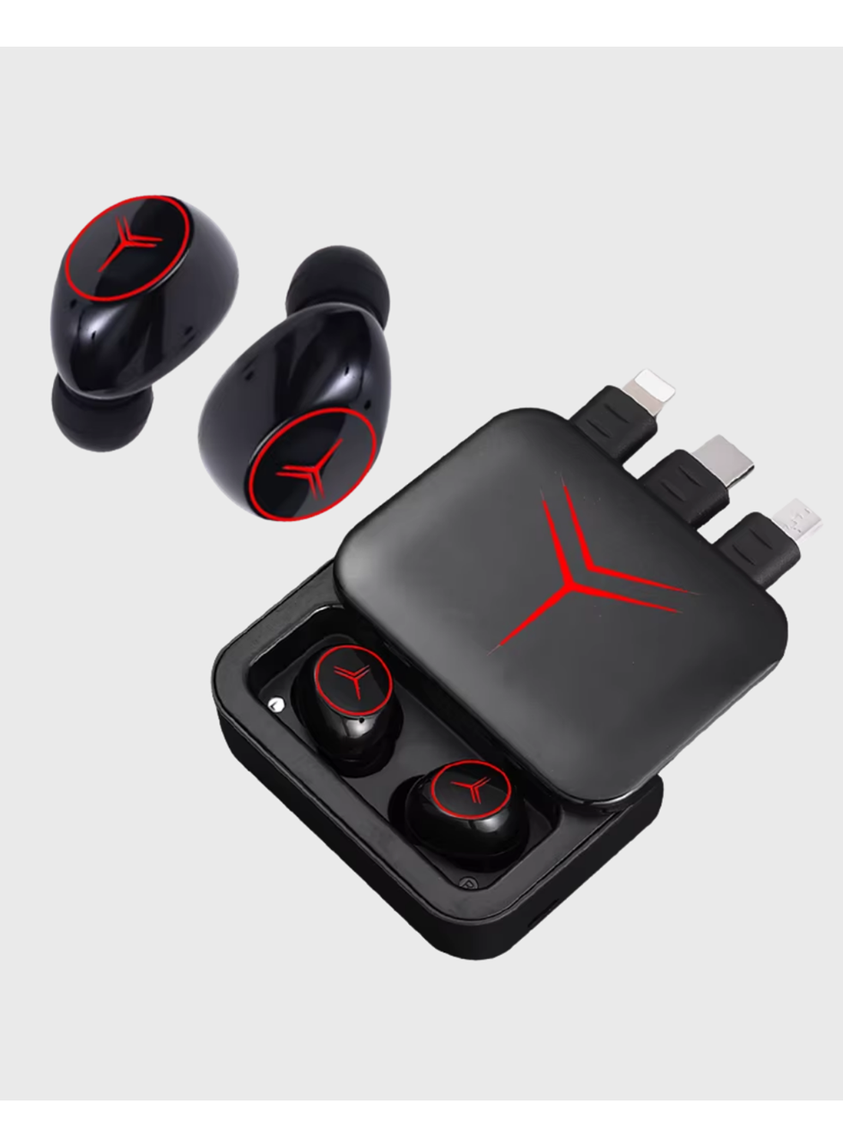 Bluetooth Powerbank Kulaklık – Kablosuz, Uzun Pil Ömrü, Dokunmatik ve Yüksek Ses Kalitesi