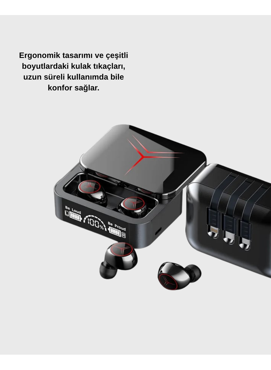 Bluetooth Powerbank Kulaklık – Kablosuz, Uzun Pil Ömrü, Dokunmatik ve Yüksek Ses Kalitesi