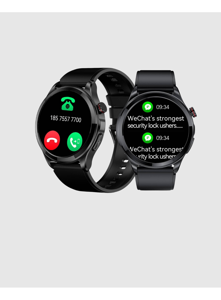 AMOLED Ekranlı Smartwatch – 3 Kordonlu, Kalp Atış & Uyku Takipli Akıllı Saat