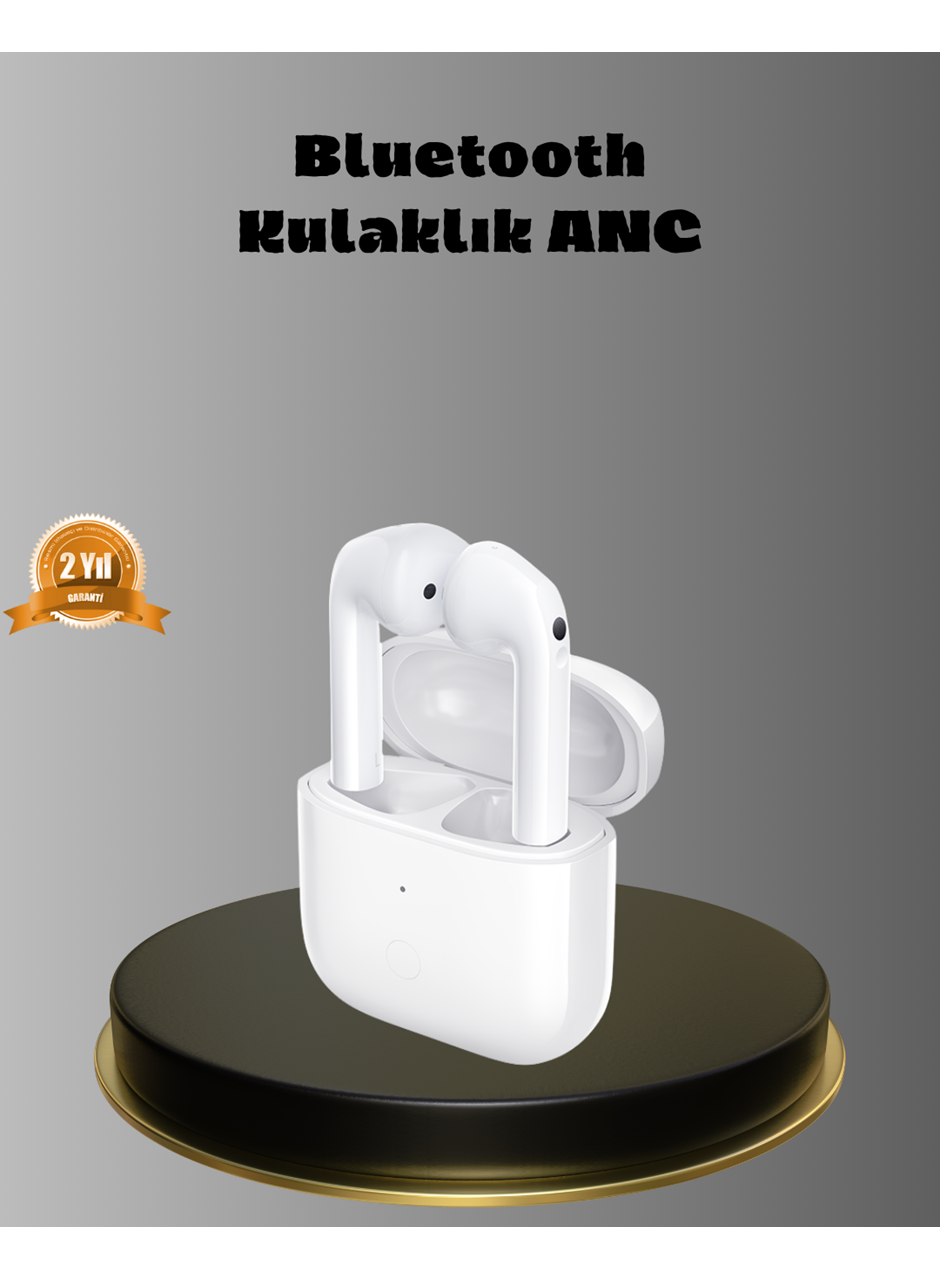 Bluetooth Kulak Üstü Kulaklık – ANC Teknolojili, Mikrofonlu, Konforlu Tasarım