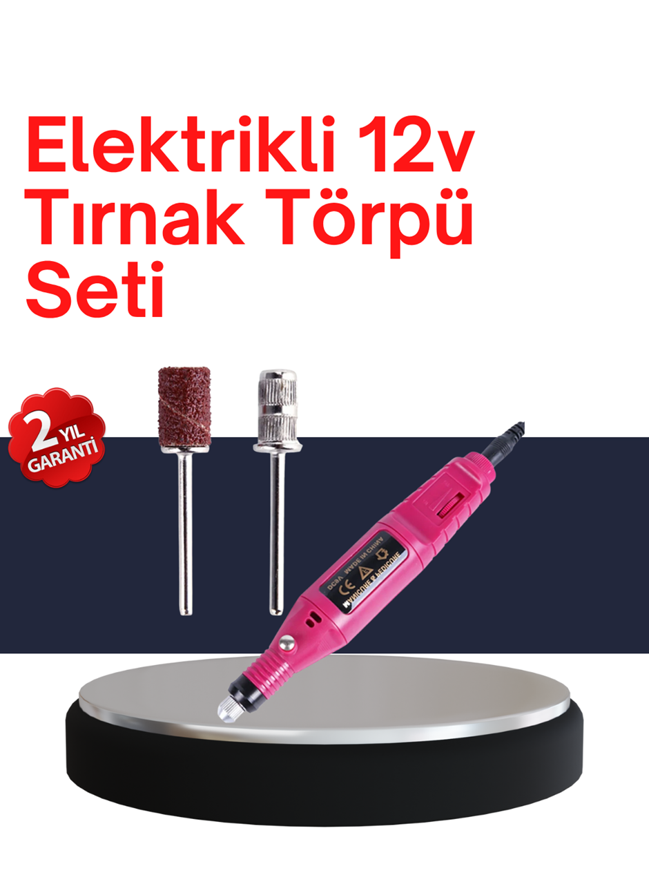 6 Uçlu Elektrikli Manikür Pedikür Seti