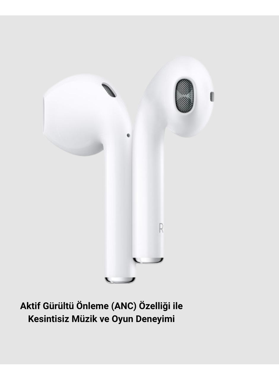 Bluetooth Kulak Üstü Kulaklık – ANC Teknolojili, Mikrofonlu, Konforlu Tasarım