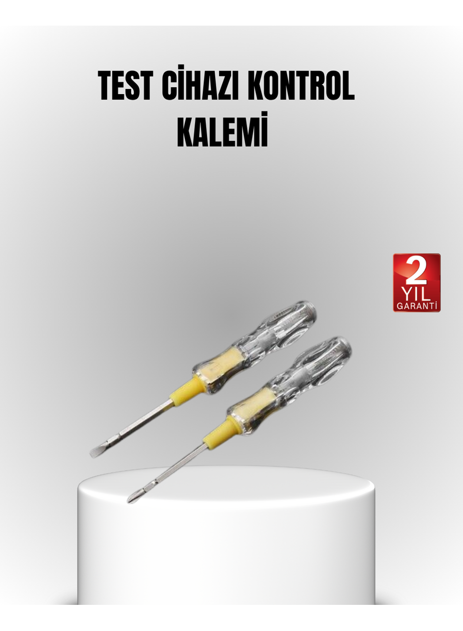 Neon Işıklı Elektrik Kontrol Kalemi