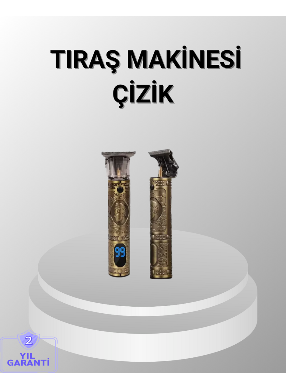 Şarjlı Kablosuz Tıraş Makinesi – 1800 mAh Batarya, Uzun Pil Ömrü, Profesyonel Sessiz Motor