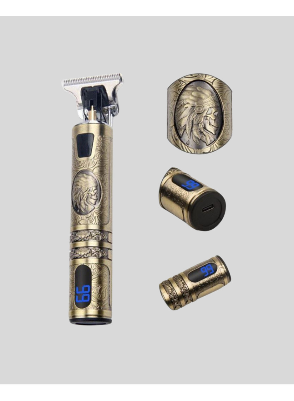 Şarjlı Kablosuz Tıraş Makinesi – 1800 mAh Batarya, Uzun Pil Ömrü, Profesyonel Sessiz Motor