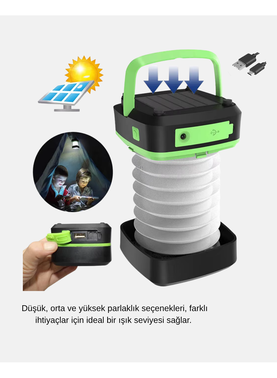 Şarjlı LED Lamba – Dokunmatik Sensörlü, 3 Kademeli Parlaklık