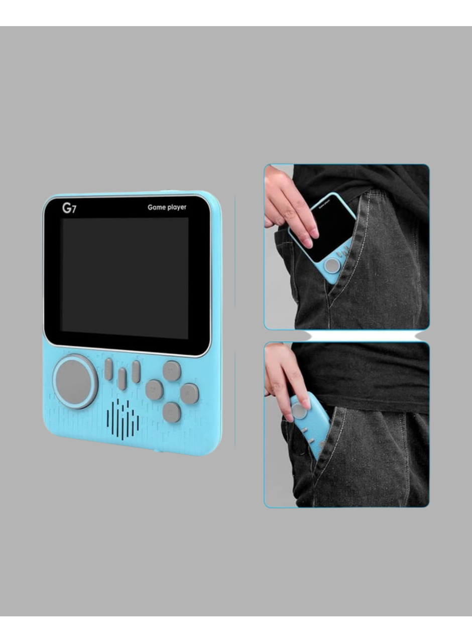 666 Oyunlu Retro Mini Oyun Konsolu – 3.5" LCD Ekran ve Çift Kişilik Oyun