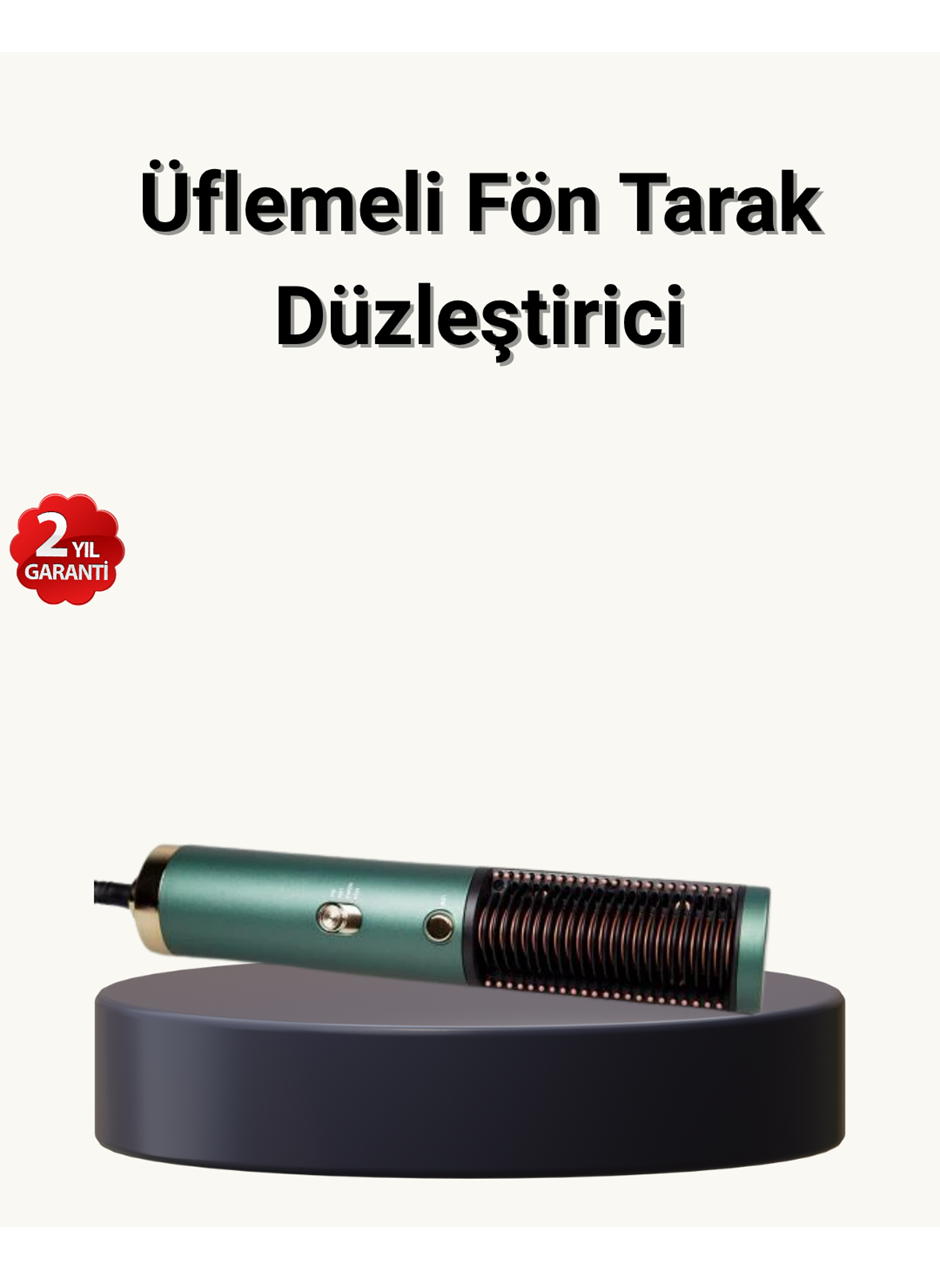 İyon Teknolojili Seramik Saç Düzleştirici – Eşit Isı Dağılımı