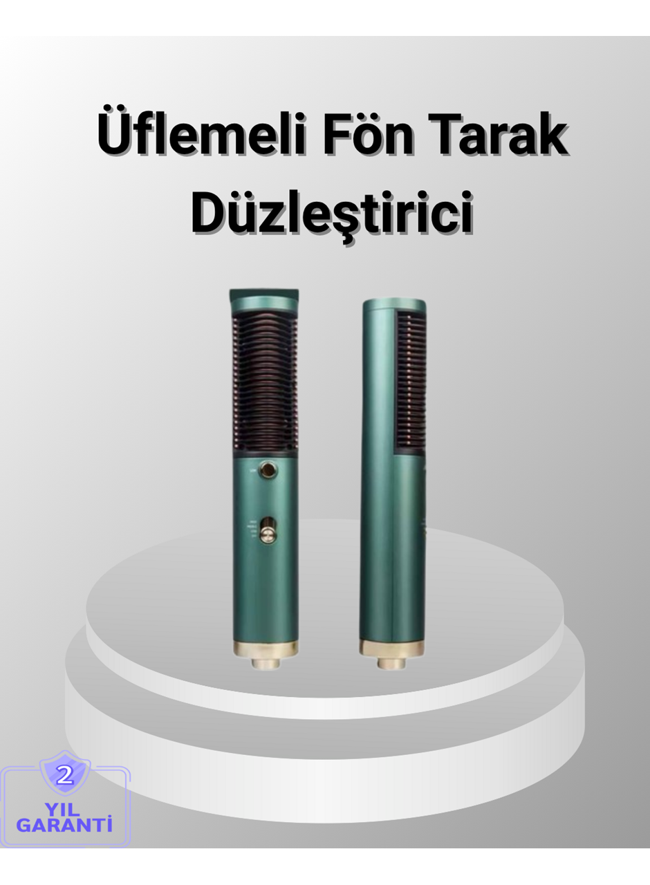 200°C Seramik Plakalı Saç Düzleştirici – Elektriklenme Önleyici İyon Teknolojisi
