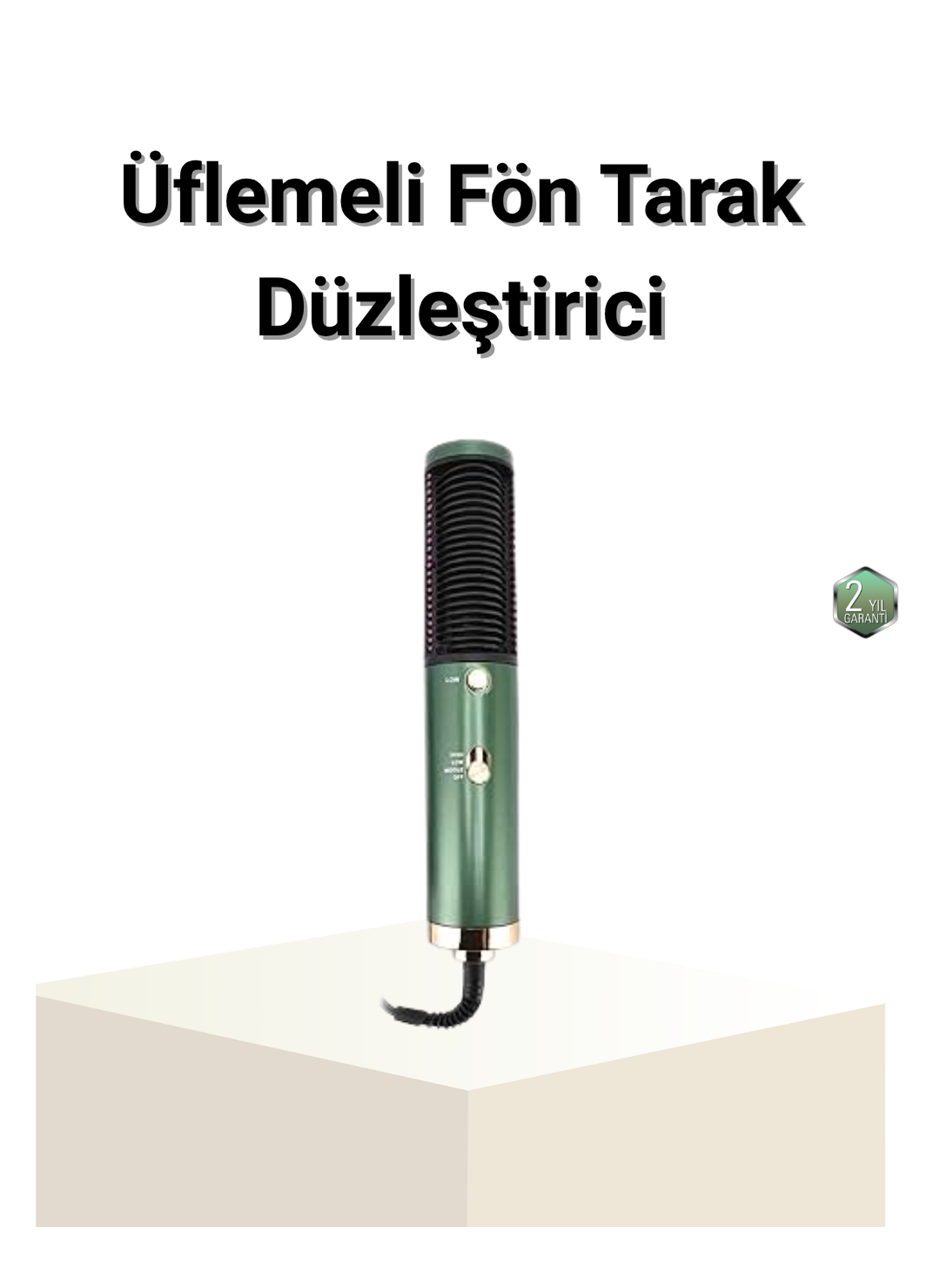 Seramik Plakalı Saç Düzleştirici – 200°C Ayarlanabilir Isı, İyon Teknolojisi