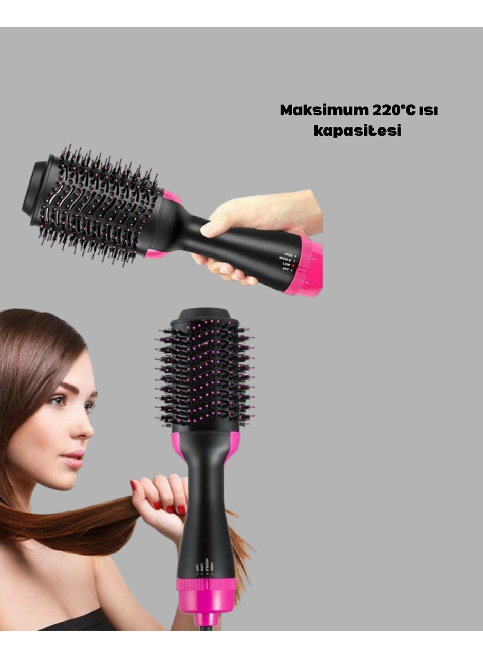 1200W Fön Tarağı – 3 Isı Ayarı, Negatif İyonlu, Hızlı ve Pürüzsüz Sonuç