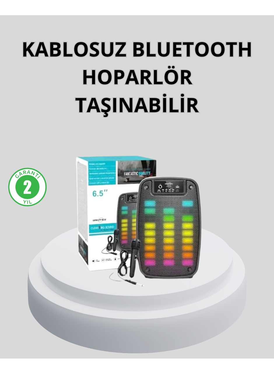 Bluetooth Bağlantılı Taşınabilir Müzik Cihazı – 2 Saat Kesintisiz Müzik