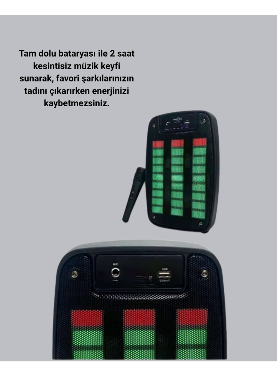 Bluetooth Bağlantılı Taşınabilir Müzik Cihazı – 2 Saat Kesintisiz Müzik