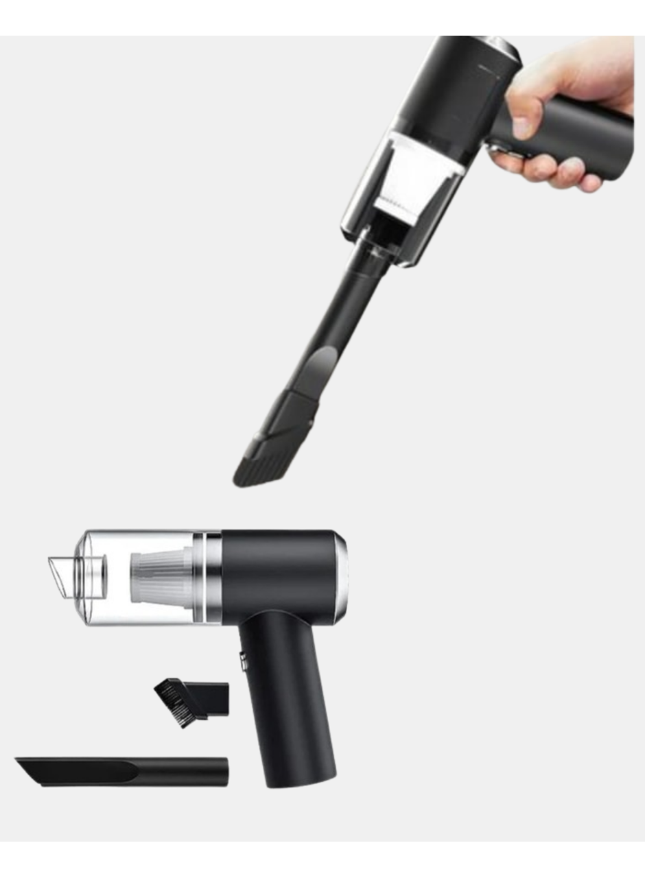 Kablosuz El Süpürgesi – Araç İçi Temizlik İçin 5500PA Güçlü Emiş, USB Şarjlı