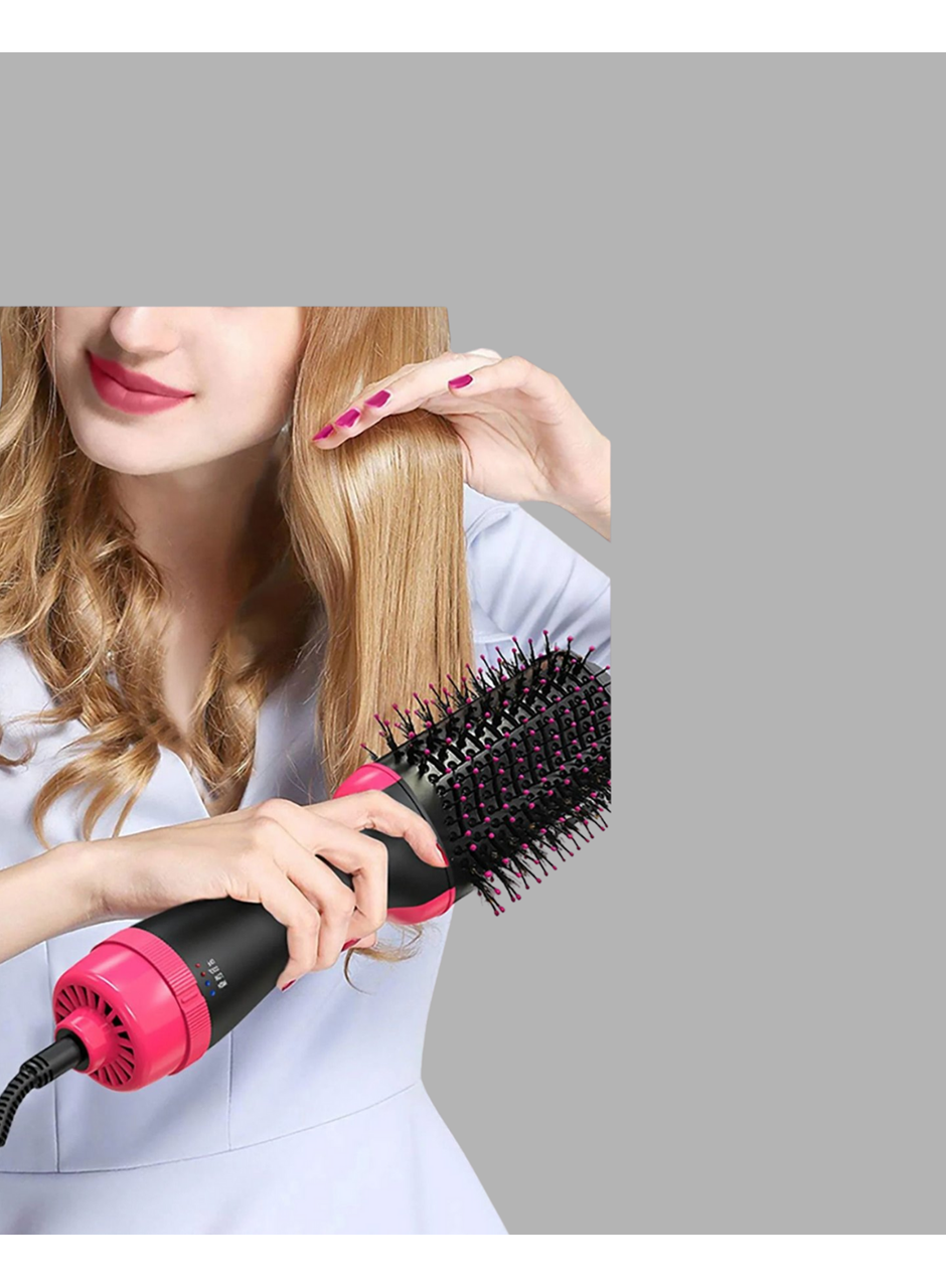 220°C Profesyonel Fön Tarağı – Negatif İyon Teknolojili, 3 Isı Kademeli, 1200W