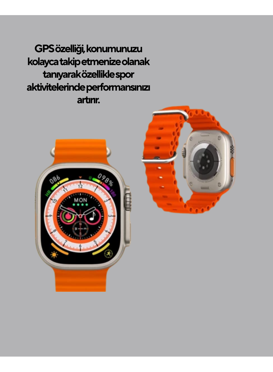 GPS’li Akıllı Saat – Nabız, Uyku ve Adım Takibi, Suya Dayanıklı