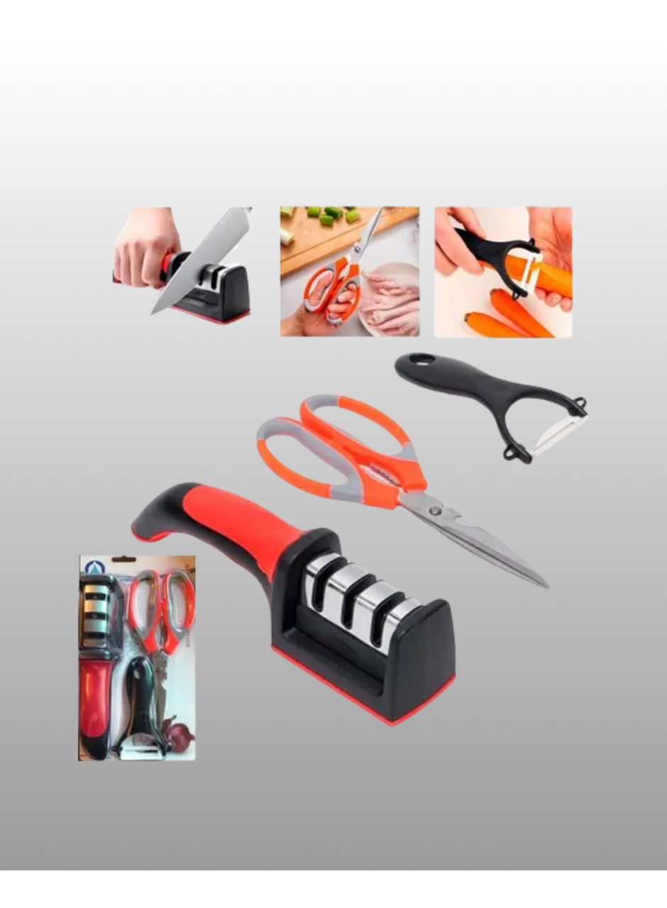 Çok Amaçlı Mutfak Makas Seti – Paslanmaz Çelik ve Ergonomik Tasarım