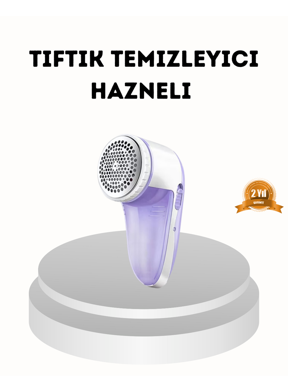 Taşınabilir Şarjlı Tiftik Toplayıcı – Çıkarılabilir Hazneli, Anti-Statik Fırçalı