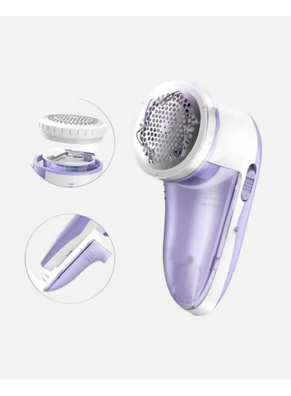 Şarjlı Tiftik Temizleyici – Çıkarılabilir Hazneli, Anti-Statik Fırçalı, USB Şarjlı