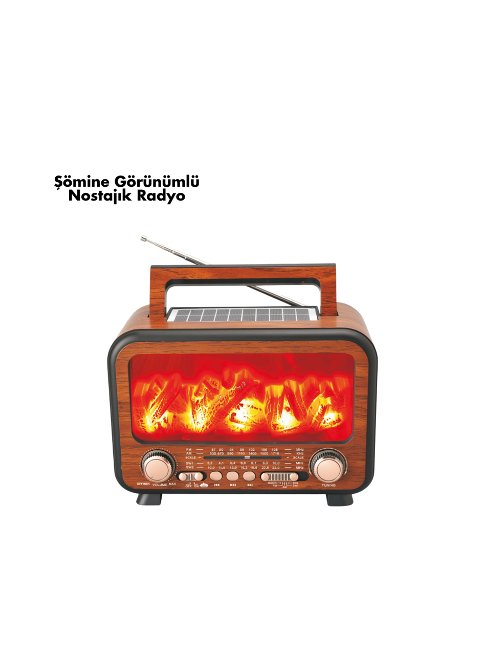 Alev Efektli Bluetooth Hoparlör