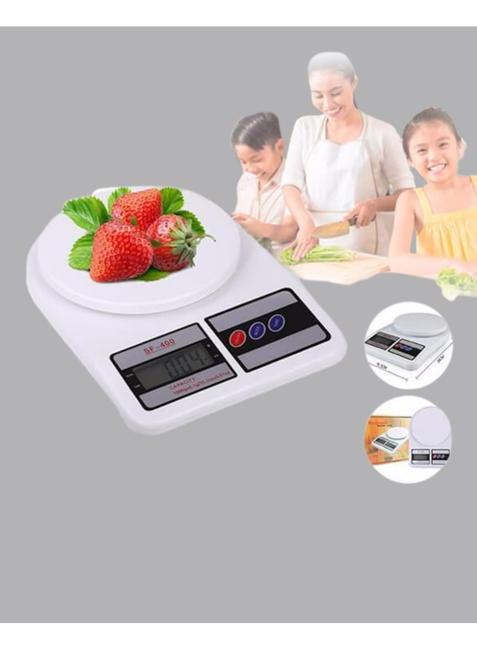 Hassas Dijital Mutfak Tartısı – 1g Doğruluk, LCD Ekran, Otomatik Kapanma