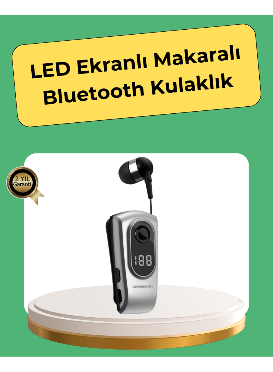 Kablosuz Bluetooth 5.2 Kulaklık – Titreşimli Uyarı ve Uzun Pil Ömrü