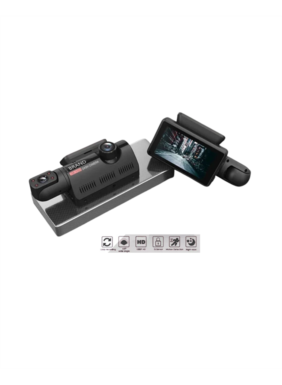 3 inç IPS Ekranlı Full HD Araç Kamerası – WiFi, Gece Görüş ve Hareket Algılama Özellikli Dashcam