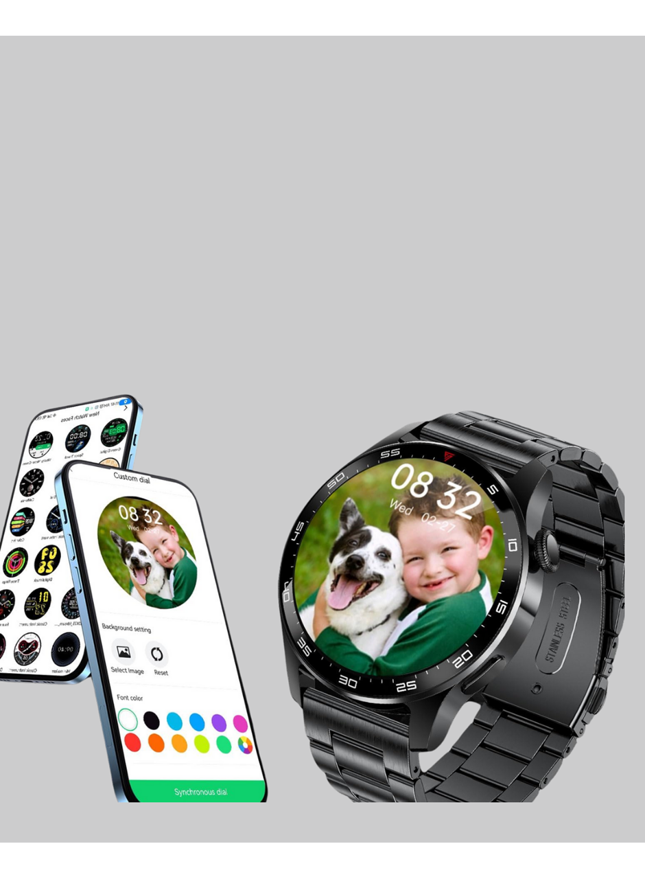 Spor ve Sağlık Takip Özellikli Akıllı Saat – Kalp Atış, Uyku ve Adım Ölçer Fonksiyonlu