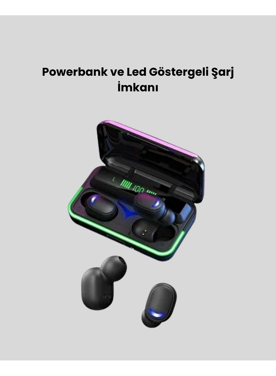 Oyun ve Müzik İçin E10 Bluetooth Kulaklık – 5.1 Bağlantı, Uzun Pil Ömrü