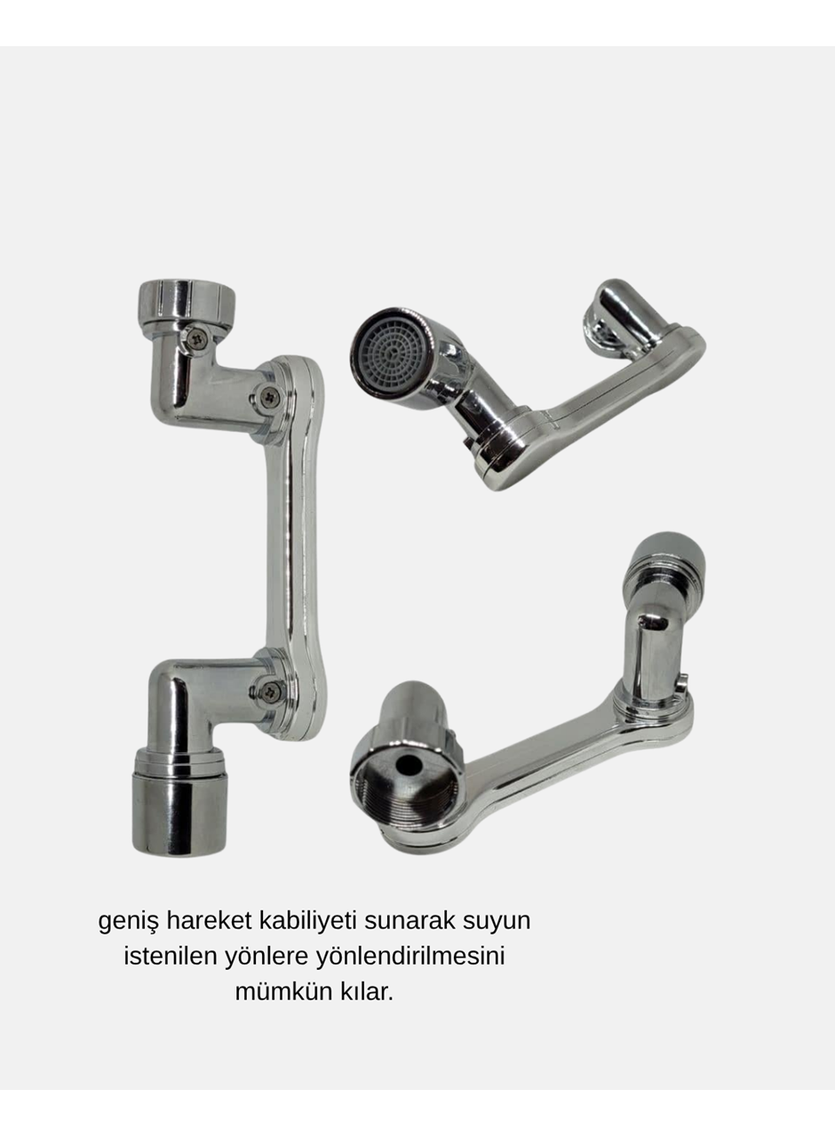 Dönebilir Musluk Başlığı – Lavabo Temizliği ve El-Yüz Yıkamada Maksimum Rahatlık