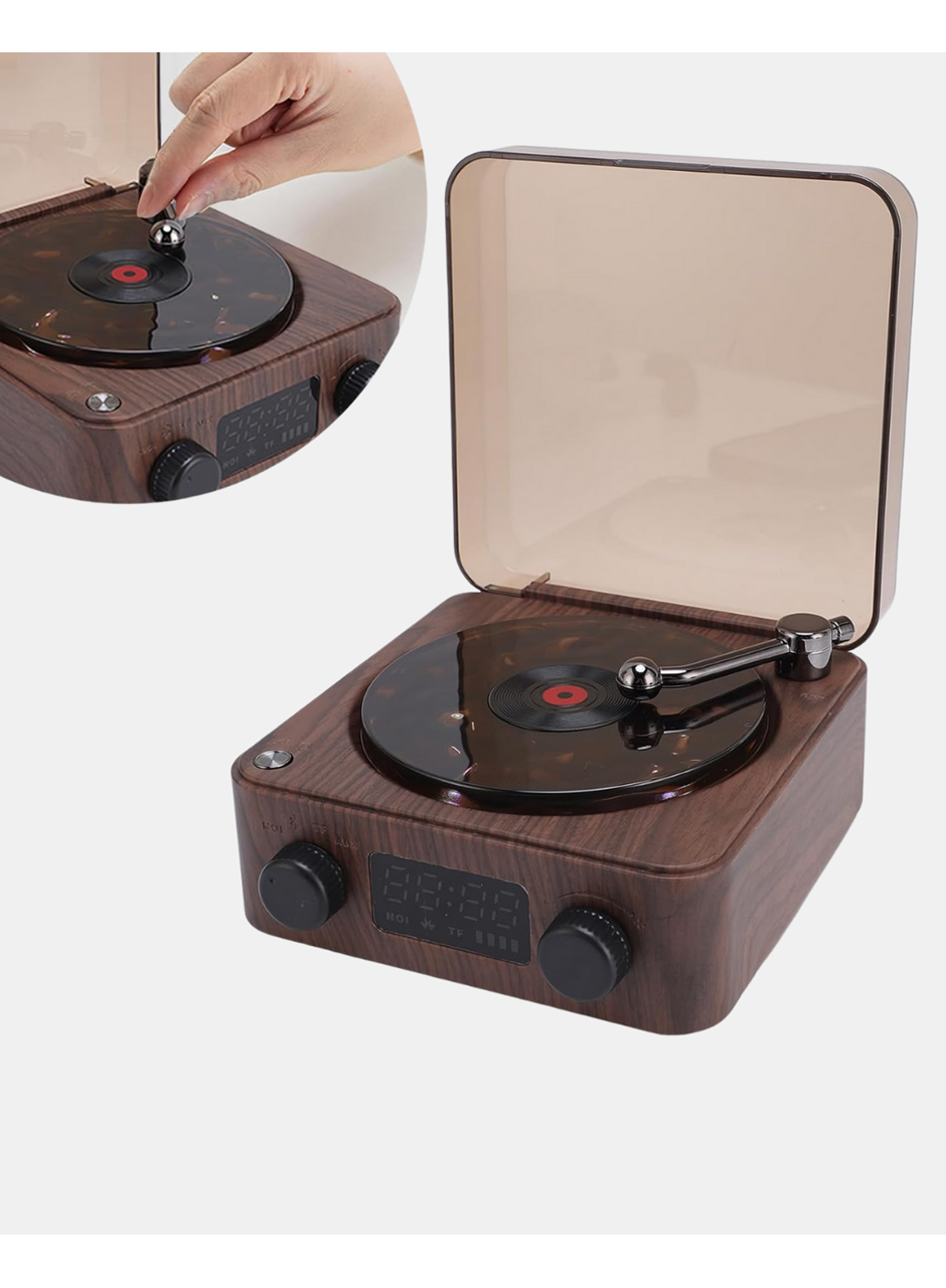 GRAMAFON SPEAKER KAHVERENGİ