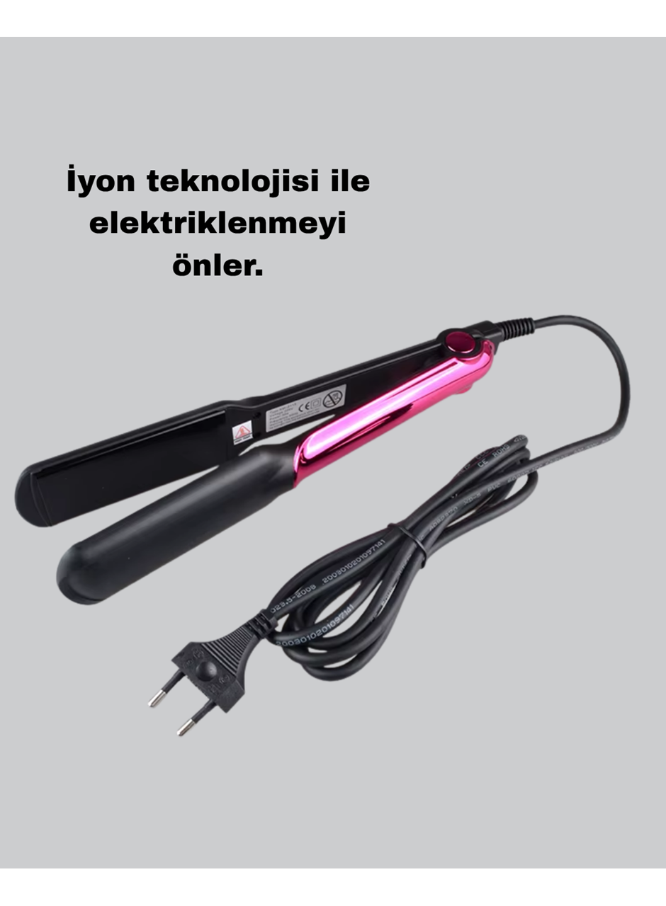 Seramik Plakalı Saç Düzleştirici – Plaka Kilitli ve Elektriklenme Önleyici