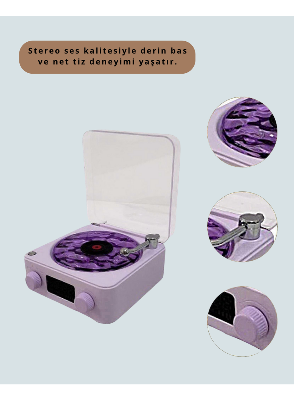 Retro Bluetooth Hoparlör MOR