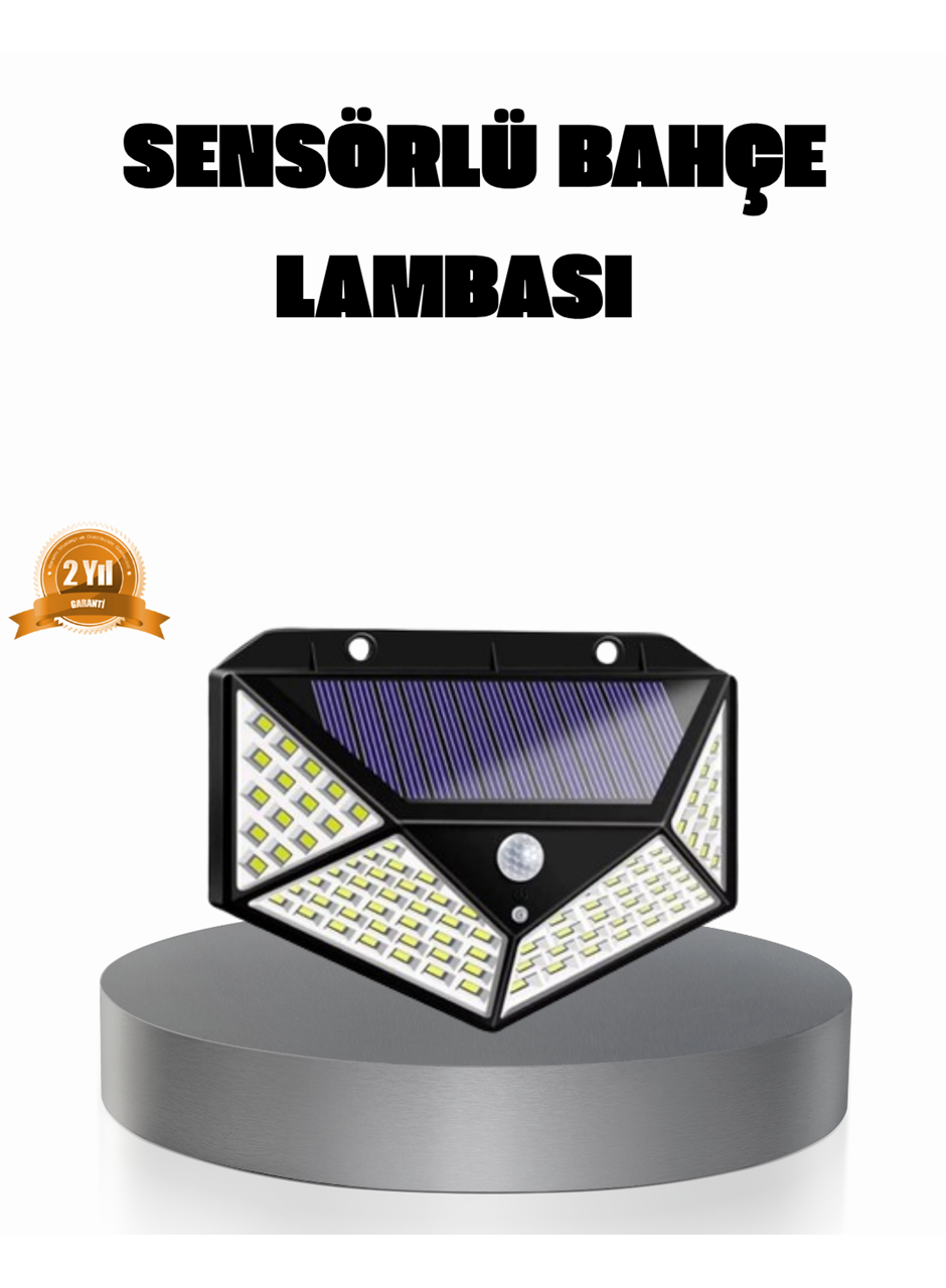 Solar Güçlü 100 LED Bahçe Lambası – Enerji Tasarruflu, Suya Dayanıklı ve Geniş Açılı Işık