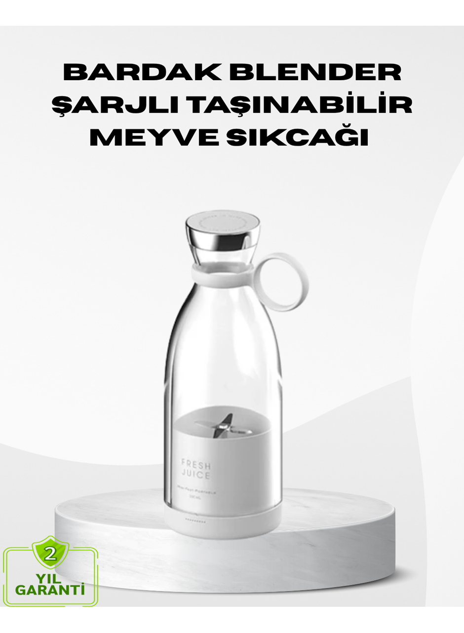 USB Şarjlı Kablosuz Blender – Taşınabilir, Kompakt ve Çevre Dostu Meyve Sıkıcı