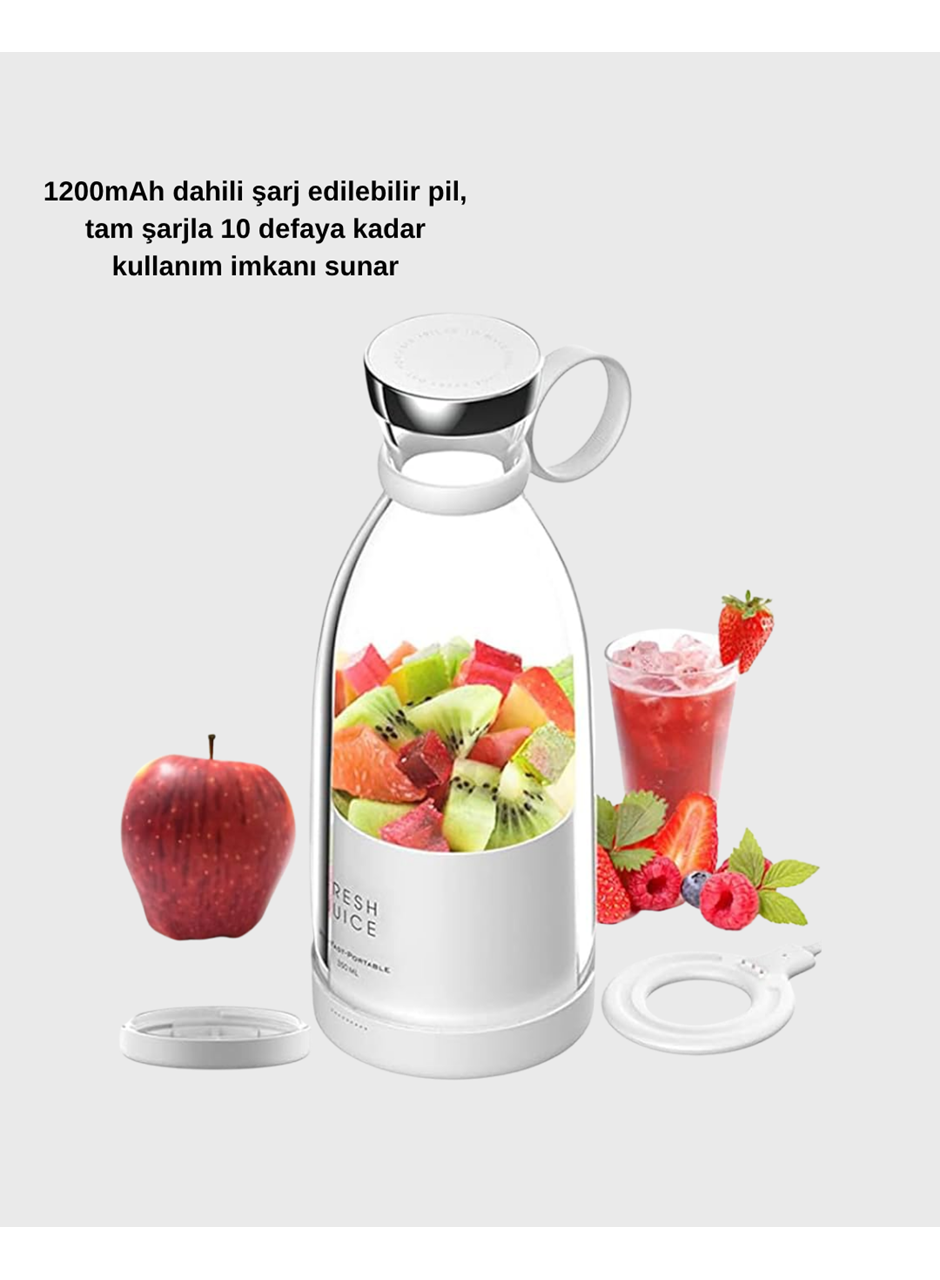 USB Şarjlı Kablosuz Blender – Taşınabilir, Kompakt ve Çevre Dostu Meyve Sıkıcı