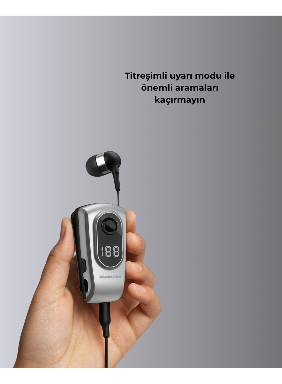 DSF 220 Kablosuz Klipsli Bluetooth Kulaklık