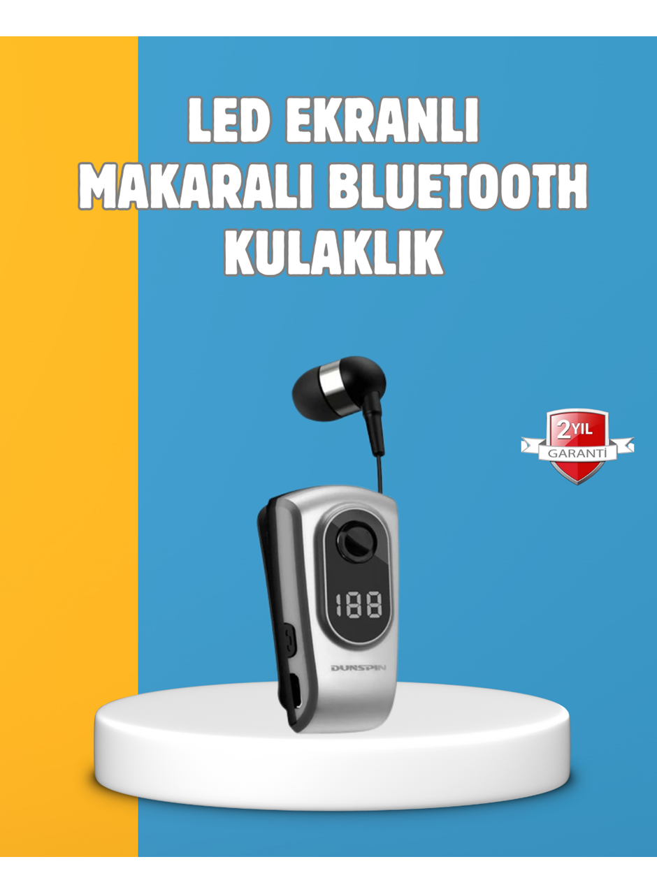 Titreşimli Bluetooth Kulaklık – Hızlı Şarj ve Uzun Bekleme Süresi