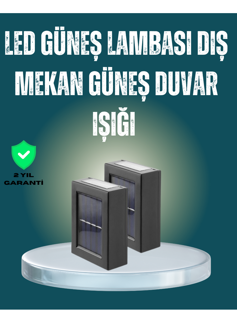 Suya Dayanıklı Güneş Enerjili Bahçe Lambası