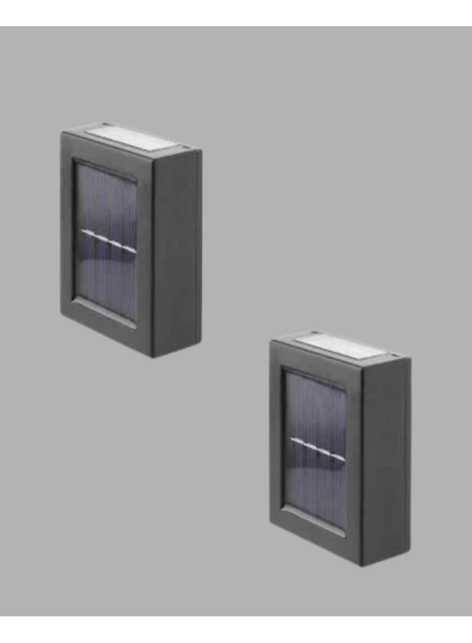 Güneş Enerjili LED Duvar Aydınlatması