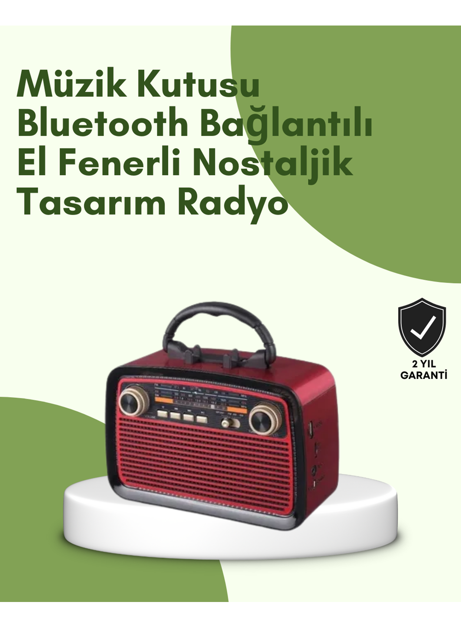 Kablosuz Bluetooth Hoparlör – Yüksek Ses Kalitesi, Uzun Pil Ömrü, FM ve AM Radyo Fonksiyonu