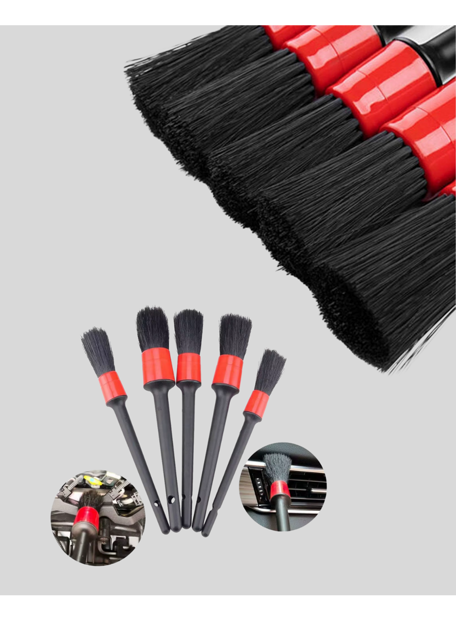 Araba Temizliği İçin 5 Parça Fırça Takımı