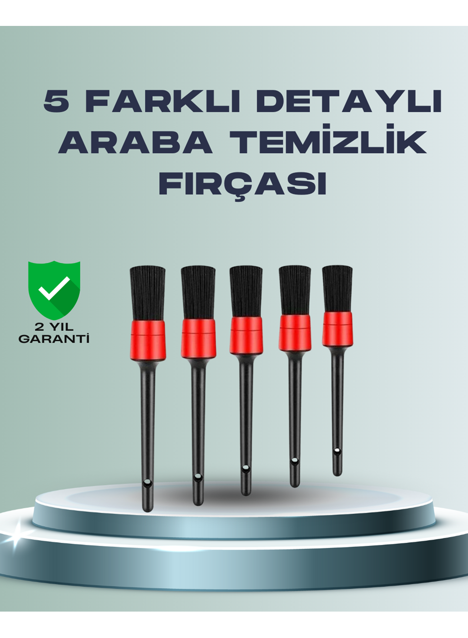 Yumuşak Kıllı Araç Bakım Fırça Takımı