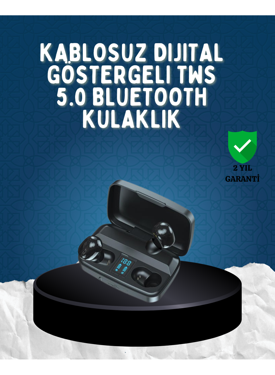 Bluetooth V5.0 Teknolojili Parmak Dokunmatik Kontrol Kulaklık Seti